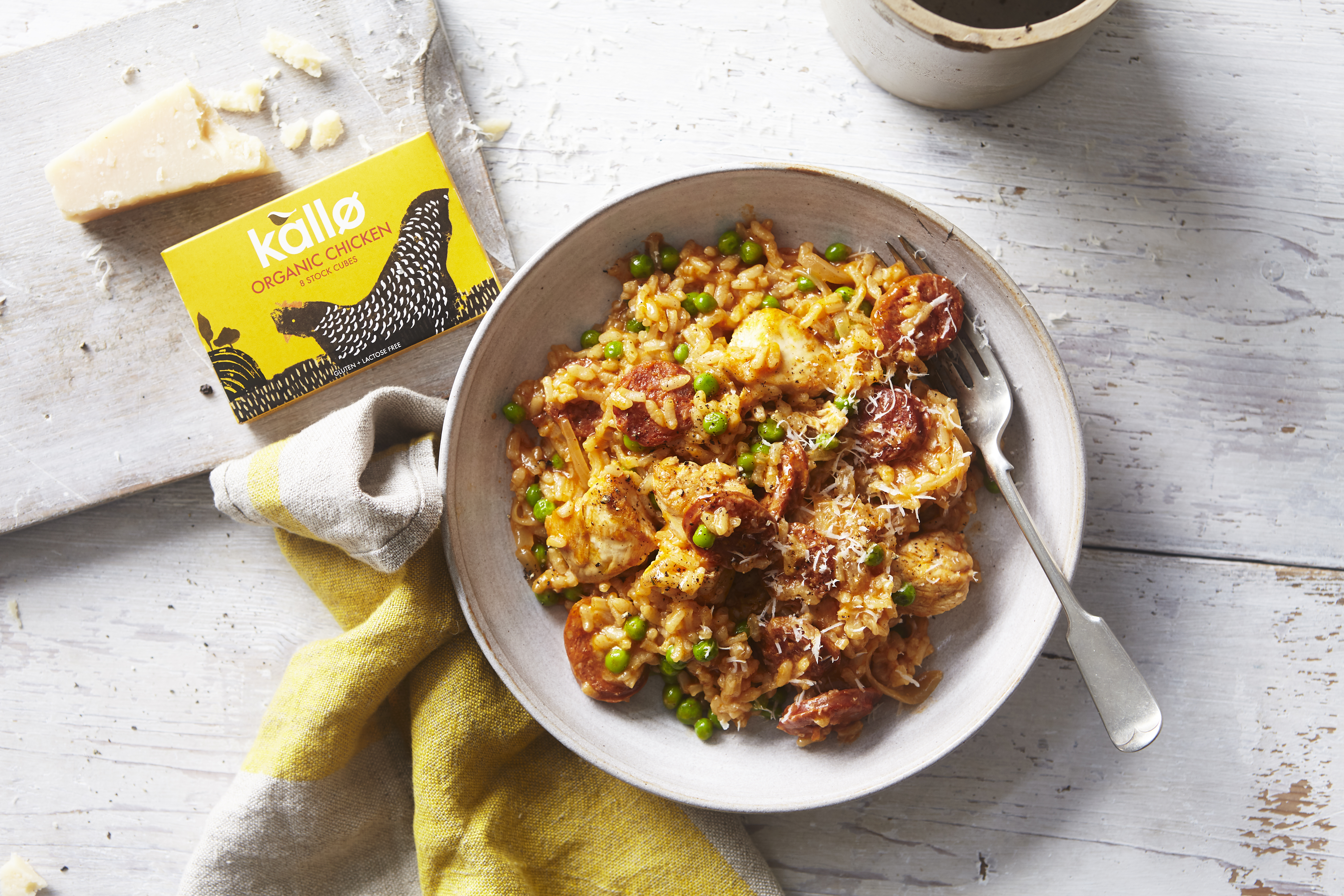 Easy Chicken and Chorizo Risotto - Easy Peasy Foodie