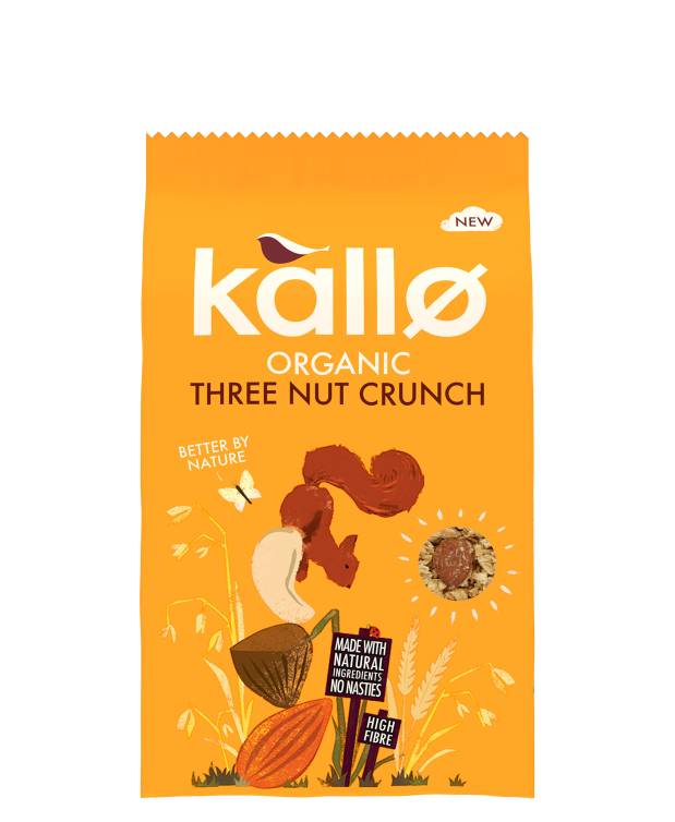 Organic Three Nut Crunch